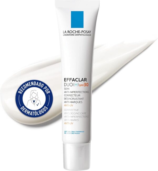 La Roche Posay-Effaclar Duo+ Spf30 For Oily and Acne Prone.