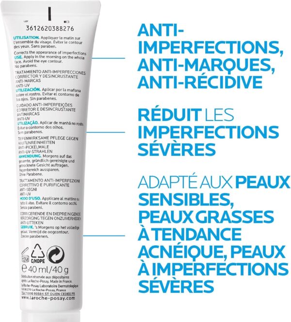 La Roche Posay-Effaclar Duo+ Spf30 For Oily and Acne Prone. - Image 4