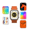Crown Q8 Smart Watch 7 in 1 Strap. - Image 4